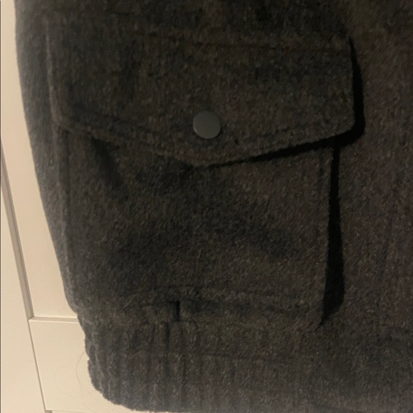 HYFVE Black Wool Snap-Front Vest - Picture 3 of 5